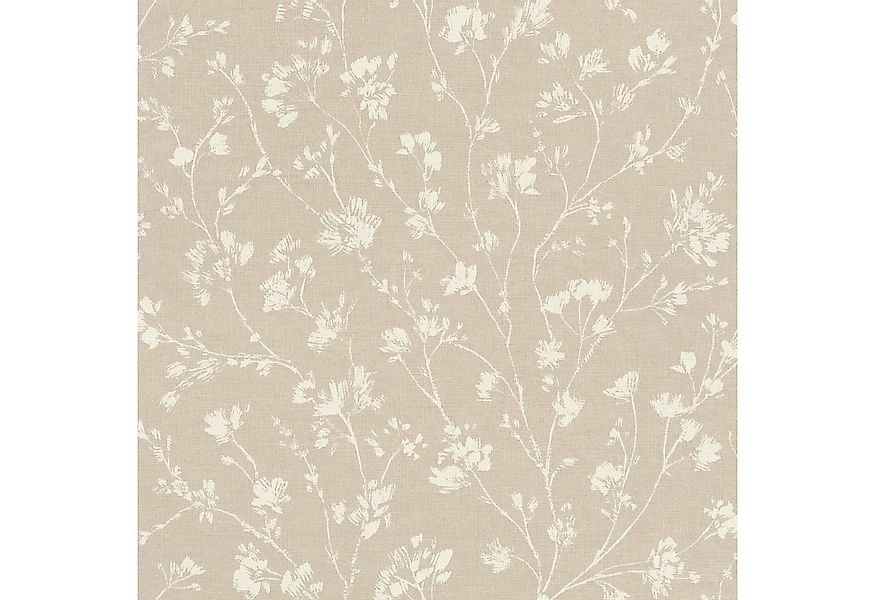Rasch Vliestapete Vliestapete 463811 Beige-Hellbeige Muster & Motive 10,05 günstig online kaufen