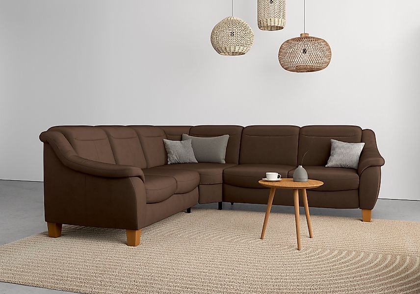 Home affaire Ecksofa Caldera L-Form, Federkern, günstig online kaufen