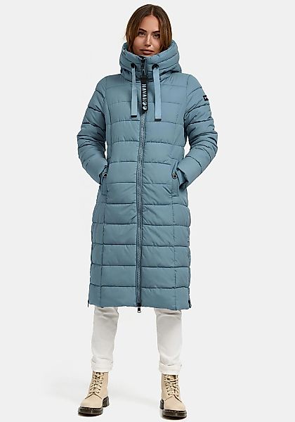 Navahoo Winterjacke "Mondmaedchen" Extra langer Schnitt mit seitlichen Belü günstig online kaufen