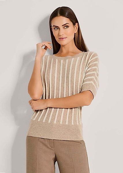 MADELEINE Strickpullover Streifenpullover aus Good Cashmere günstig online kaufen