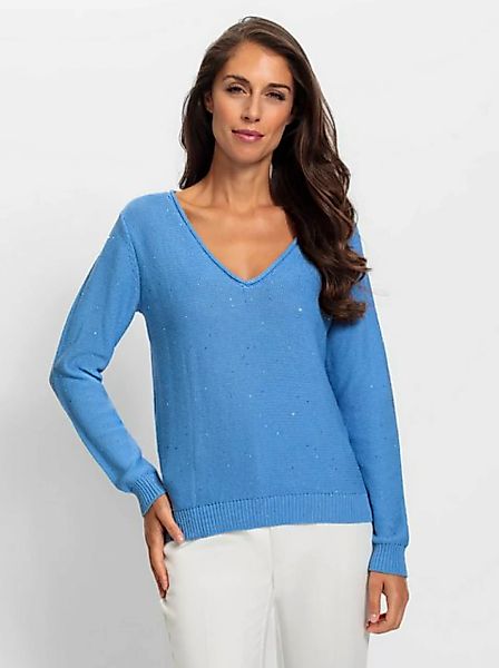 heine Strickpullover Baumwollpullover günstig online kaufen