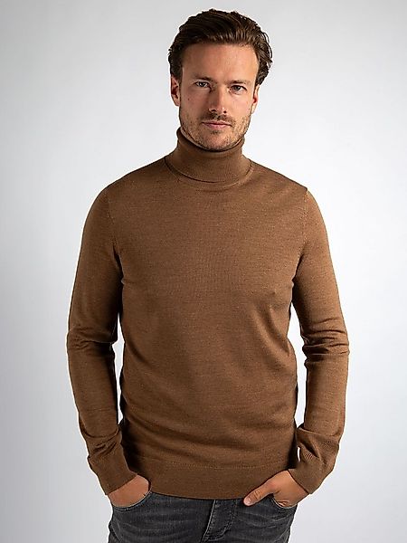 Suitable Merino Rollkragen Pullover Camel/Braun - Größe XL günstig online kaufen