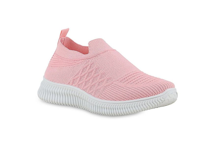 VAN HILL 841676 Laufschuh Damen Slip Ons Sportschuhe Sportliche Strick Prof günstig online kaufen