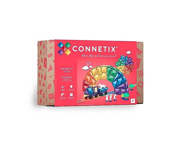 Connetix Rainbow Mega Pack verstärkte Magnete pädagogisches Lernspiel Magne günstig online kaufen