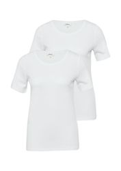 s.Oliver T-Shirt (2-tlg) aus Interlockjersey im günstig online kaufen