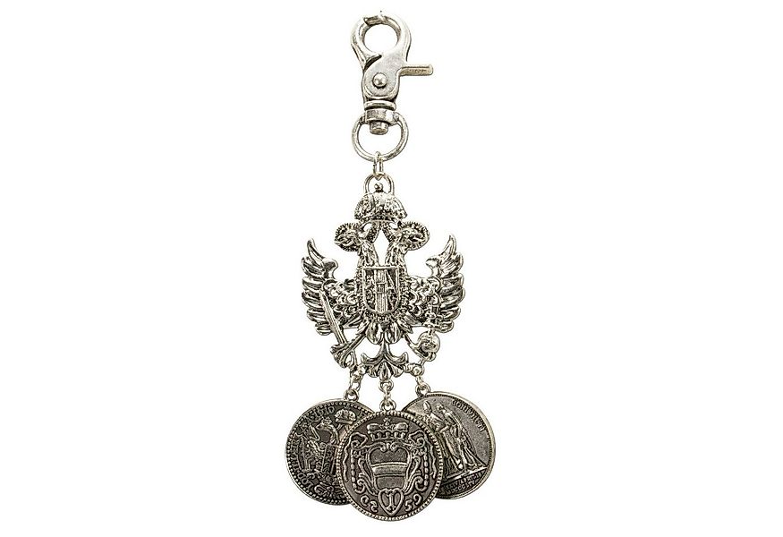 Alpenflüstern Kette mit Anhänger Trachten-Charivari Anhänger Adler-Münze (a günstig online kaufen