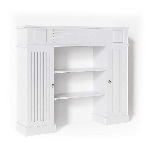 Vicco Kaminumbauschrank, Weiß, 119 x 103 cm günstig online kaufen
