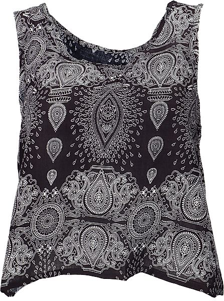 Guru-Shop T-Shirt Boho Sommertop mit offener günstig online kaufen