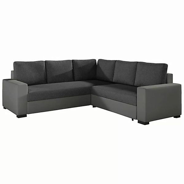MOEBLO Ecksofa LINA, Eckcouch Sofa Couch L-Form Polstergarnitur Wohnlandsch günstig online kaufen