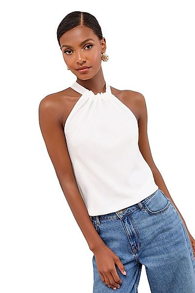 LIPSY Trägertop Lipsy Neckholder-Top aus Satin/Chiffon, Regular (1-tlg) günstig online kaufen