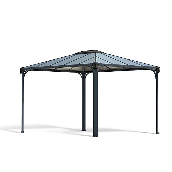 Canopia Gartenpavillon Martinique 3 x 3.6 Anthrazit günstig online kaufen