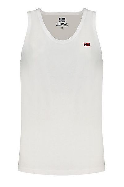 NORWAY 1963 Langarmhemd Herren Tanktop Weiß - Breite Träger & Rundhals mit günstig online kaufen