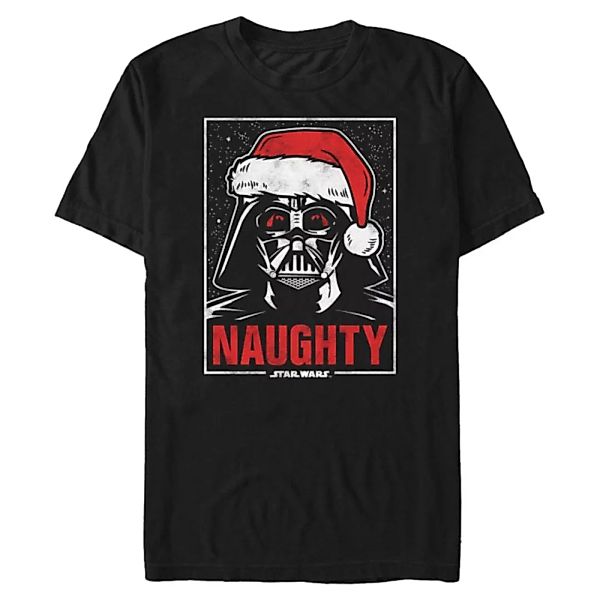 Star Wars - Darth Vader Just Plain Naughty - Weihnachten - Männer T-Shirt günstig online kaufen