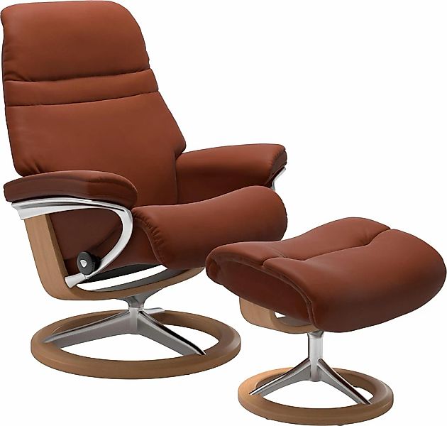 Stressless "Sunrise" Relaxsessel mit Hocker, mit Signature Base, Größe S, G günstig online kaufen