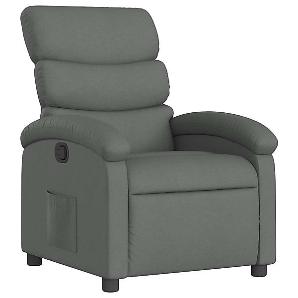 vidaXL Sessel Relaxsessel Dunkelgrau Stoff (1-St) günstig online kaufen