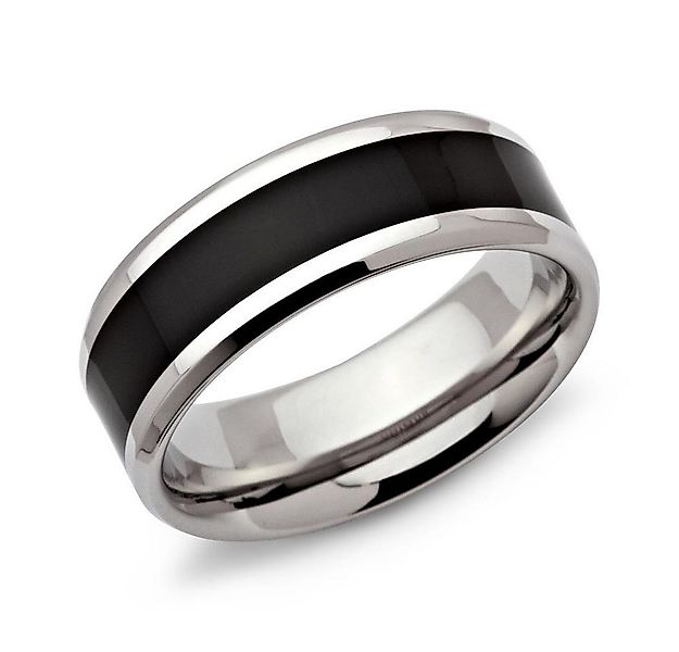 Unique Fingerring Unique Edelstahlring veredelt mit Ionic Black Plating R90 günstig online kaufen