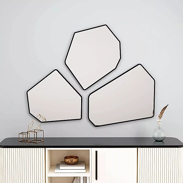 | Set mit 3 Zen-Wandspiegeln günstig online kaufen