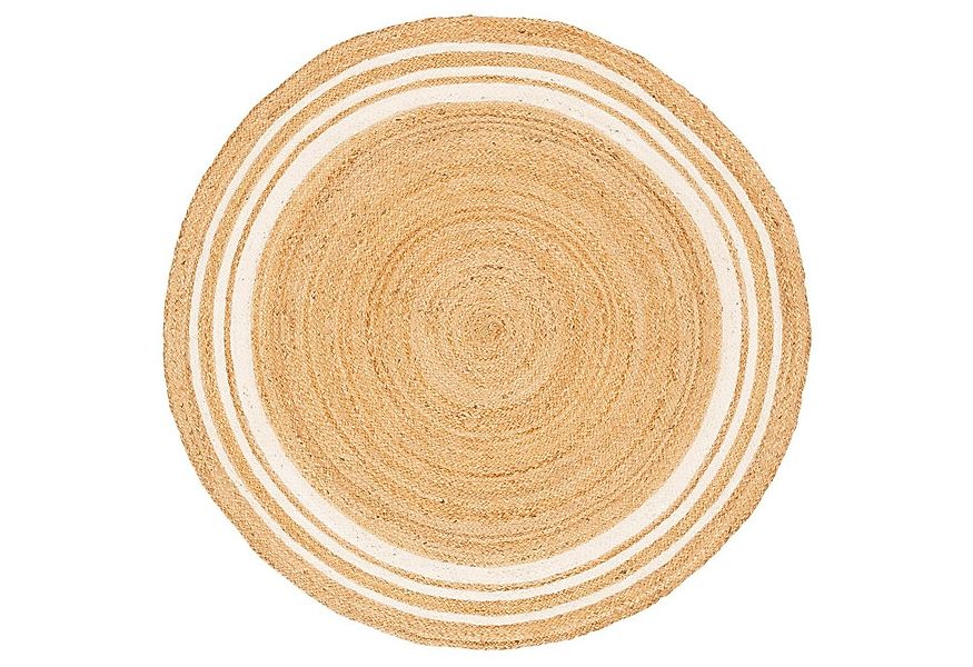 Pergamon Sisalteppich Naturfaser Teppich Jute Salsa Streifen Rund, Rund, Hö günstig online kaufen