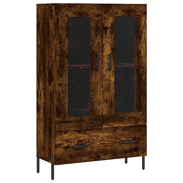 vidaXL Highboard Räuchereiche 69,5x31x115 cm Holzwerkstoff 828313 günstig online kaufen