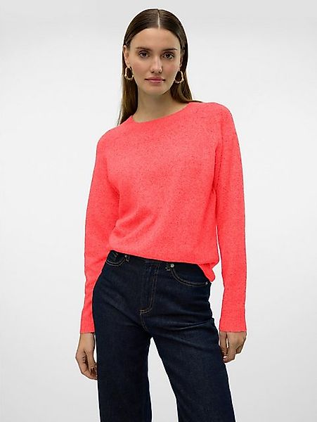 Vero Moda Rundhalspullover VMDOFFY LS O-NECK BLOUSE GA NOOS günstig online kaufen