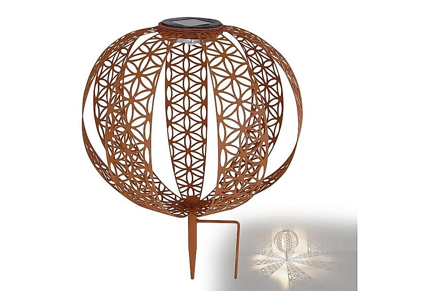 bmf-versand LED Solarleuchte Solarleuchte Garten Kugel 30cm Solarlampe Auße günstig online kaufen