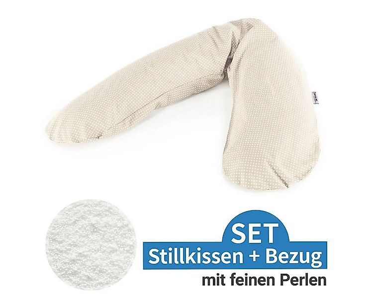 Theraline Stillkissen Das Original - Punkte - Beige, 2-tlg., Lagerungskisse günstig online kaufen