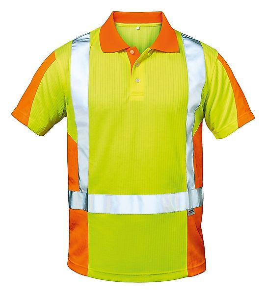 Elysee Warnschutz-Shirt Warn-Poloshirt Zwolle gelb / günstig online kaufen