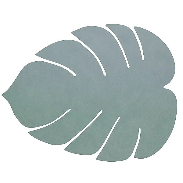 LIND DNA Tischsets NUPO Tischset Monstera Leaf L pastel green 42x35 (grün) günstig online kaufen