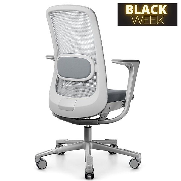 Abverkauf: HAG SoFi Mesh 7500 | 2D Armlehnen mit SlideBack Funktion | Hellg günstig online kaufen