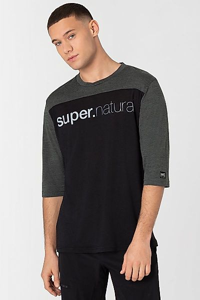 SUPER.NATURAL T-Shirt Merino T-Shirt CONTRAST 3/4 günstig online kaufen
