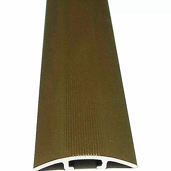 Parkettübergangsprofil mit Dübeln Messing 5 mm x 33 mm Länge 2500 mm günstig online kaufen