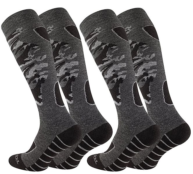 Stark Soul® Skisocken Skisocken & Snowboard - Socken Camouflage, 2 Paar 2 P günstig online kaufen