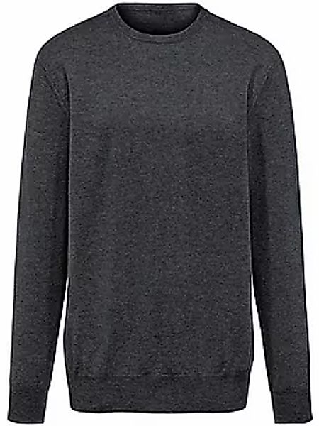 Pullover aus 100% Premium-Kaschmir Peter Hahn Cashmere grau günstig online kaufen