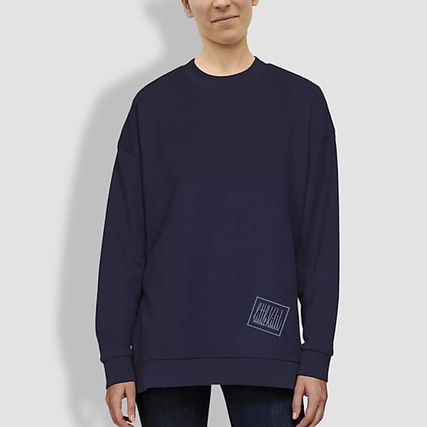 Damen Sweater, "Kurz Und Gut", Blau - Navy günstig online kaufen