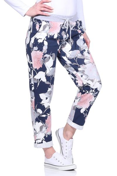 Aurela Damenmode Jogginghose Freizeithose sommerliche Haushose günstig online kaufen