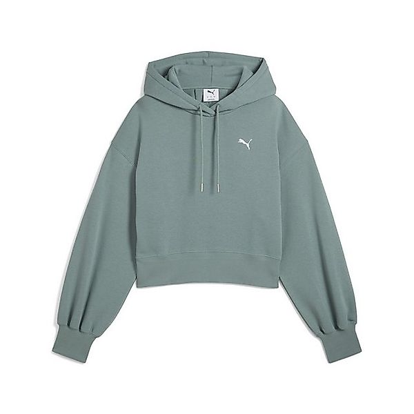 PUMA Hoodie WARDROBE ESS Kurzer Relaxed Fit Hoodie Damen günstig online kaufen