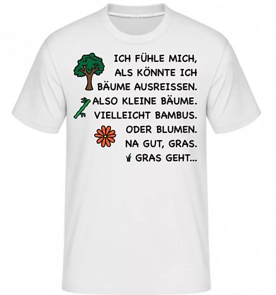 Bäume Ausreissen Lustig · Shirtinator Männer T-Shirt günstig online kaufen