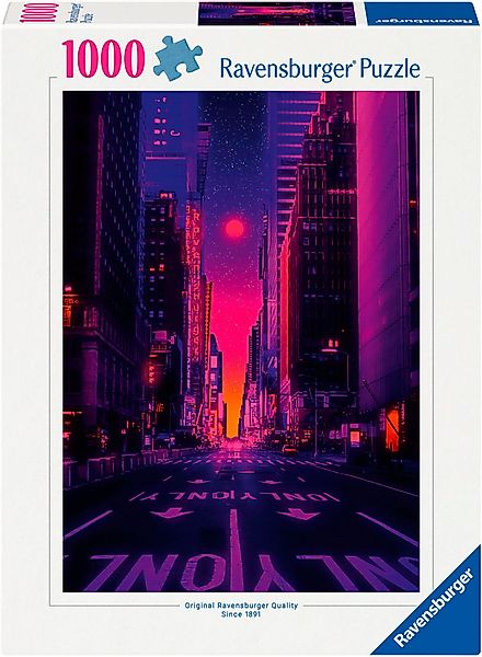 Ravensburger Puzzle New York in Neon, günstig online kaufen