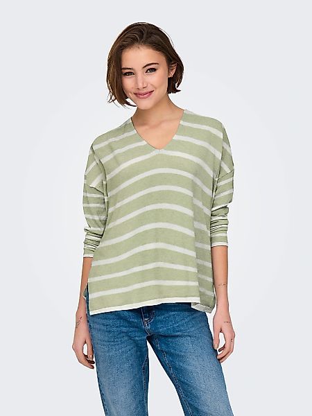 ONLY Strickpullover "ONLAMALIO LIFE LS V-NECK KNT" günstig online kaufen