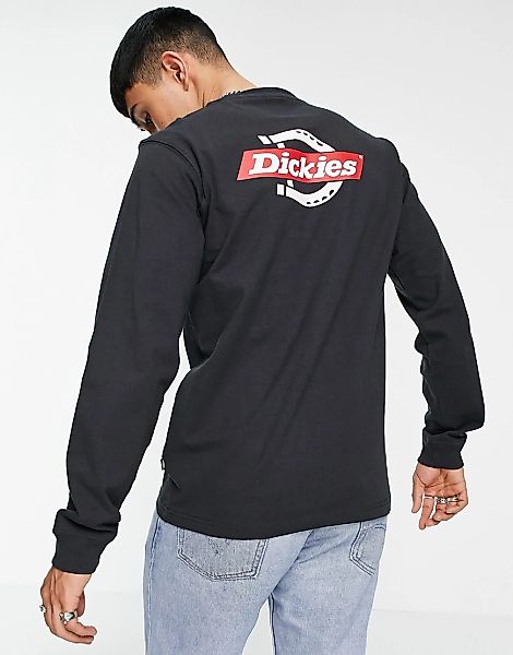 Dickies – Ruston – Langärmliges Shirt in Schwarz günstig online kaufen