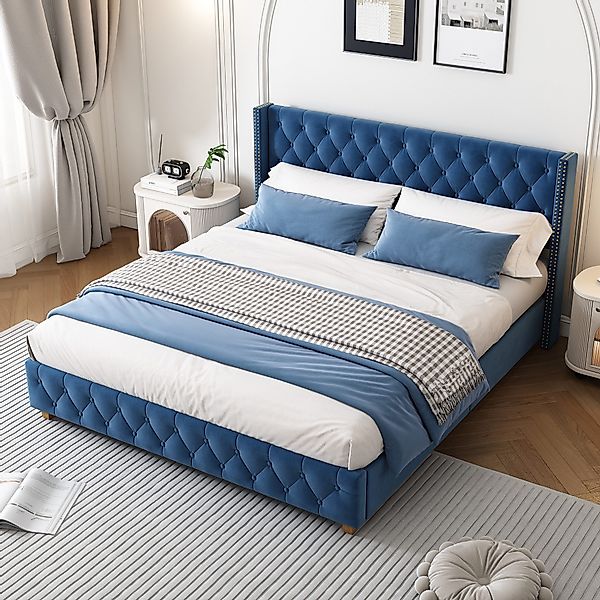 STILVORA Polsterbett Jugendbett 160×200cm Bettgestell Kinderbett,Schaumstof günstig online kaufen