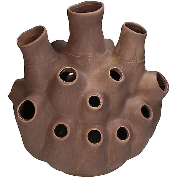 Vase Stoneware Mauve 29,5x26x30,5cm günstig online kaufen