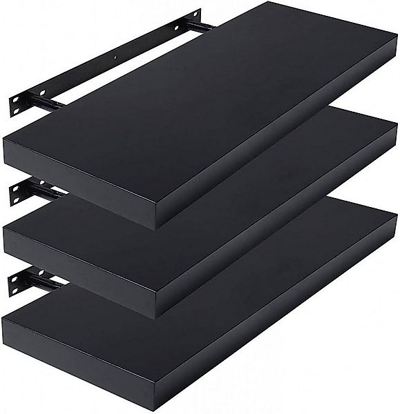 EUGAD Wandregal, 3-tlg., Holz Board Modern in verschiedenen Farben Größen günstig online kaufen