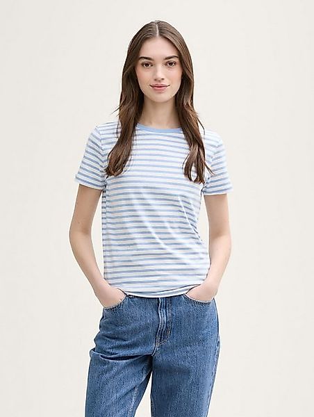 TOM TAILOR Denim T-Shirt T-Shirt mit Streifenmuster günstig online kaufen