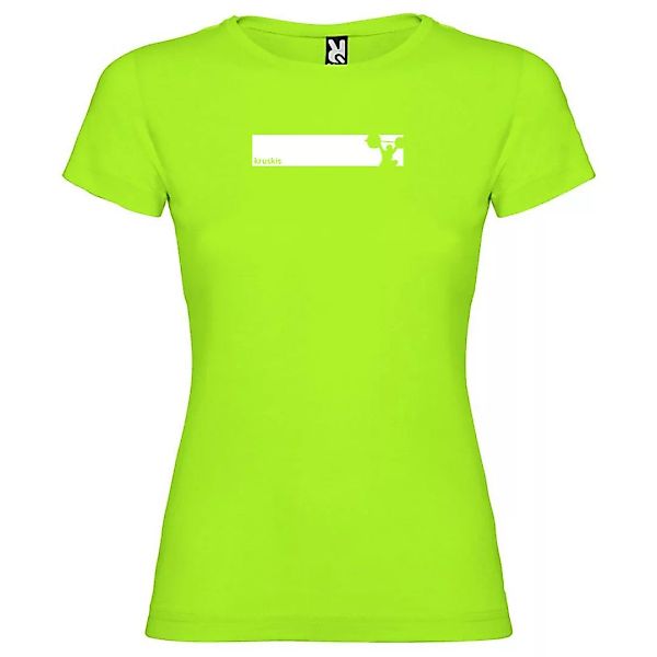 Kruskis Train Frame Kurzärmeliges T-shirt S Light Green günstig online kaufen