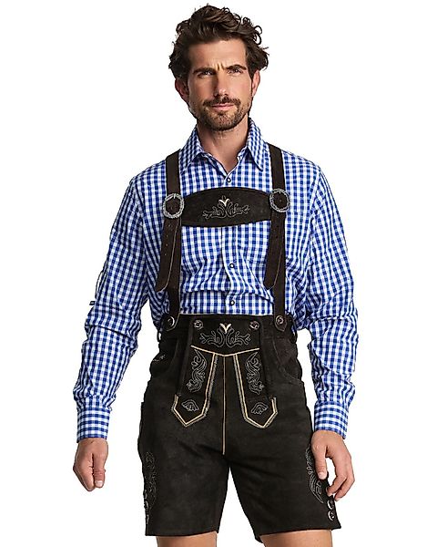 Steigenhöfer Manufaktur Trachtenlederhose "ANTON" kurze Trachtenhosen günstig online kaufen