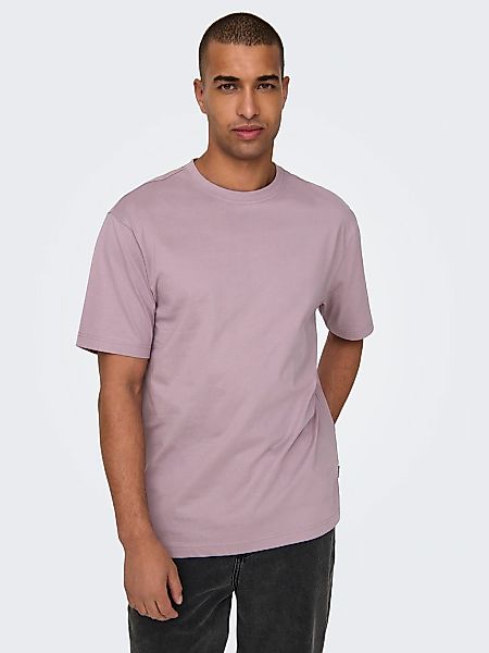 ONLY & SONS Rundhalsshirt ONSFRED RLX günstig online kaufen