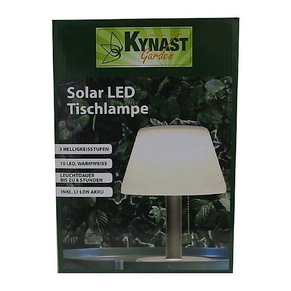 Kynast LED Solarleuchte Tischleuchte 3 Lichtstufen Solar 613-400930, LED fe günstig online kaufen