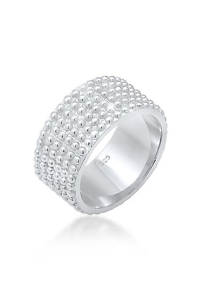 Elli Fingerring Breit Bandring Dots Kugeln 925 Silber günstig online kaufen