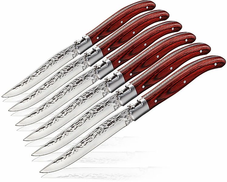 GEFU Steakbesteck "RANCHO" scharfe Klingen, ergonomisches Design, stilvolle günstig online kaufen